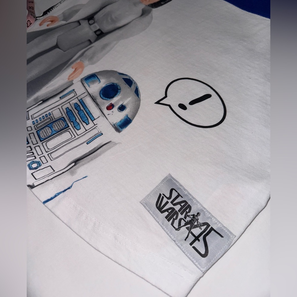 Disney D23 Expo 2022- Star Wars Vintage Action Figure Spirit Jersey Size XS - Picture 8 of 13